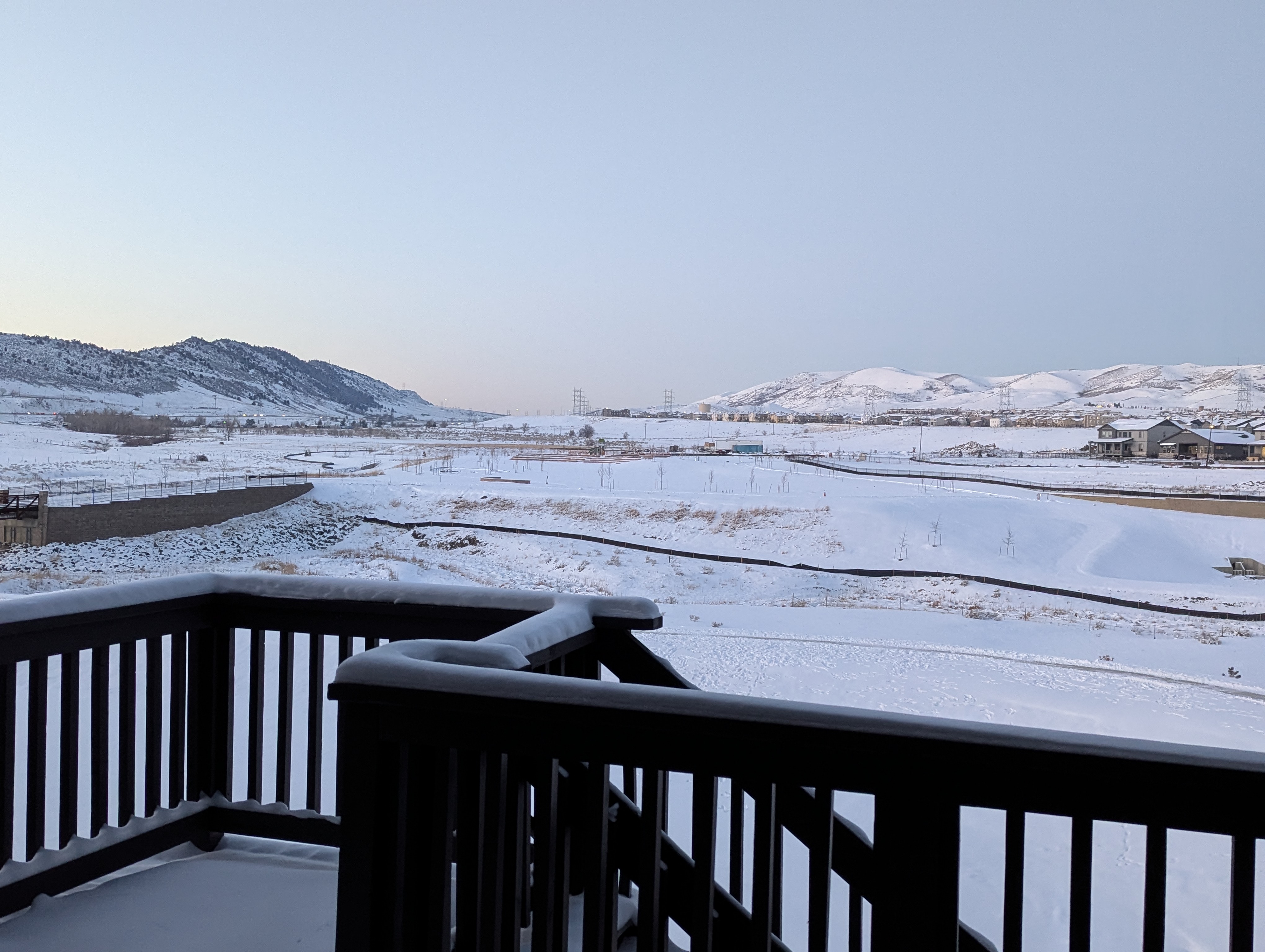 Snow, Morrison, Colorado